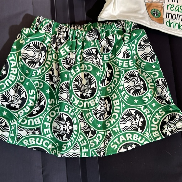 Starbucks baby/toddler girls 2 piece set - Picture 6 of 6